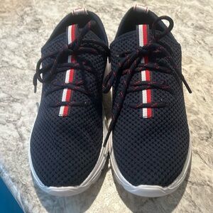 Tommy Hilfiger size 7.5 Ladies Sneakers (red, white, blue)